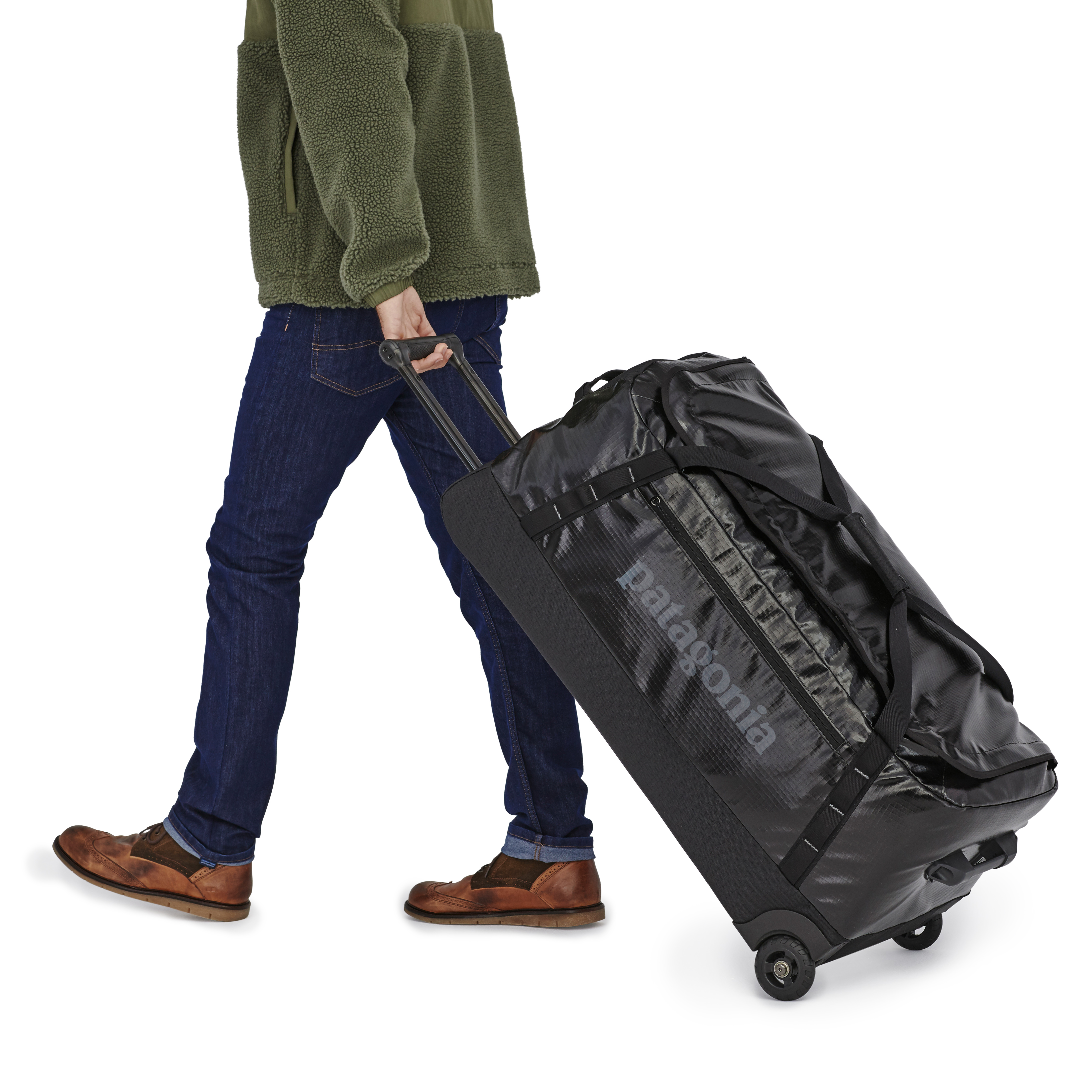 Wheeled Duffel Bag, Black – Mercury Luggage