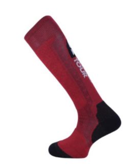 FWT-Medium-Cushion-Ski-Socks-Red