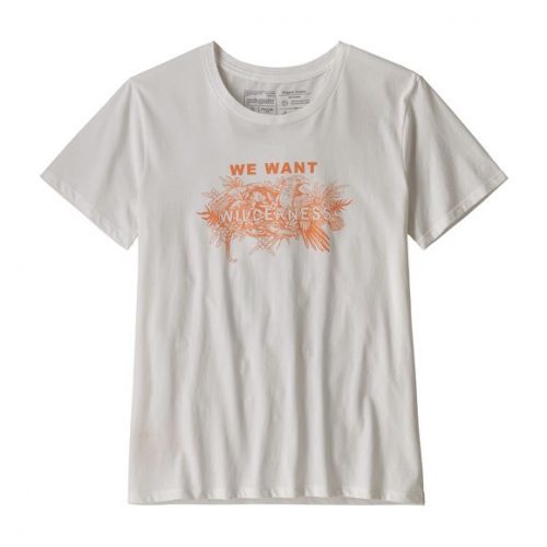 Clearance: Patagonia Women’s We Want Wilderness Organic Cotton Crew T ...