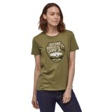 Clearance: Patagonia Women's Defend Public Lands Organic Cotton Crew T-Shirt, Size Small Only! - Image 2
