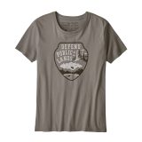 Clearance: Patagonia Women's Defend Public Lands Organic Cotton Crew T-Shirt, Size Small Only!